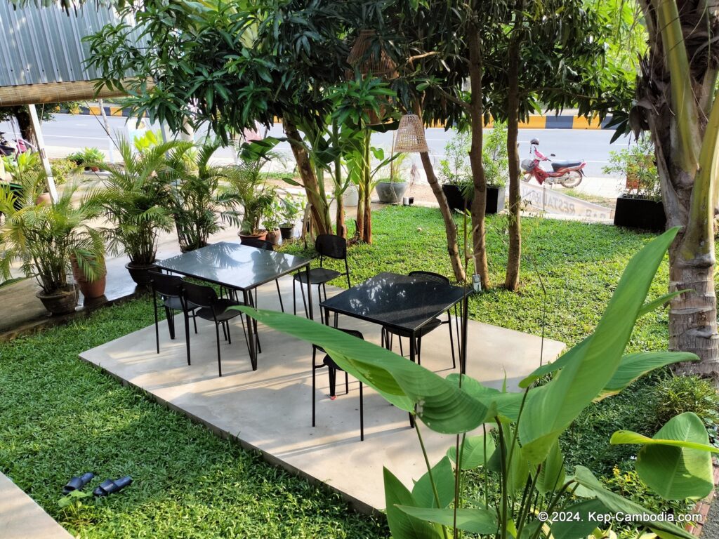 O'Kare restaurant in Kep, Cambodia
