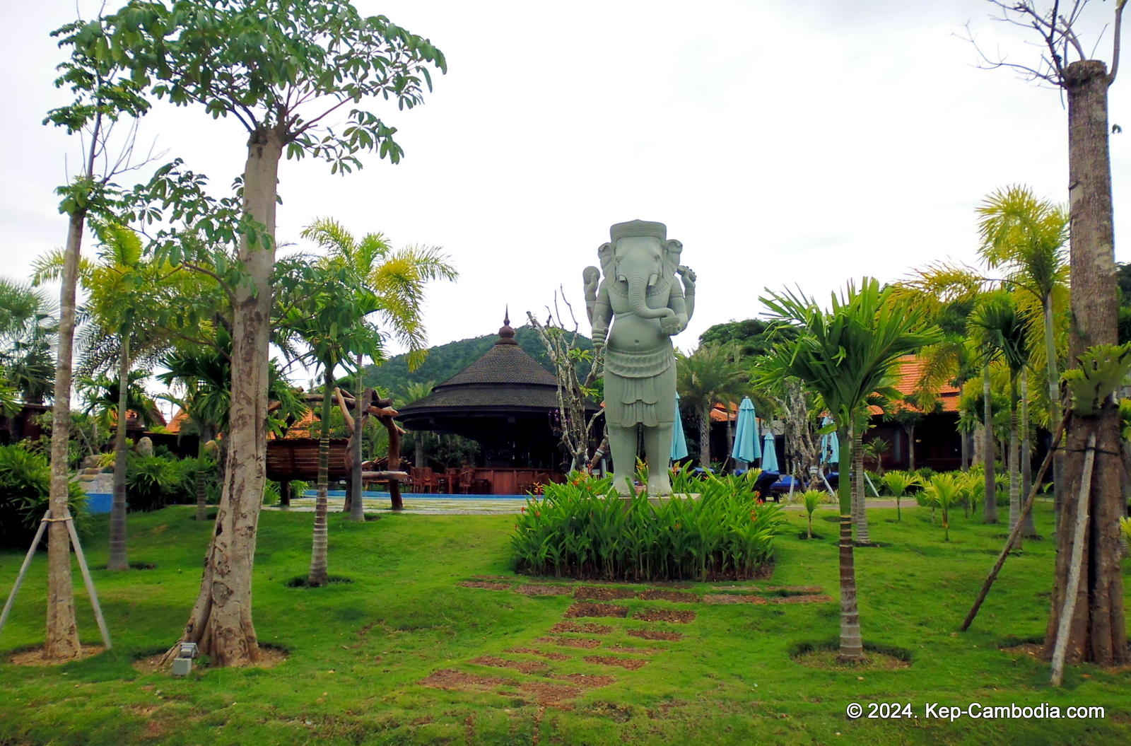 Try Palace Resort in Kep, Cambodia.