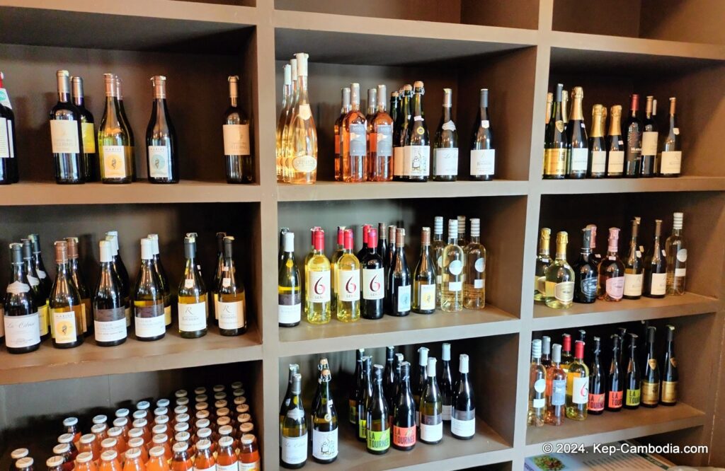 Deli's Restaurant in Kep, Cambodia