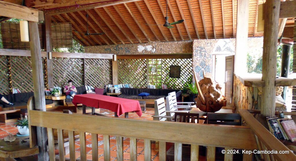 Veranda Natural Resort in Kep, Cambodia.
