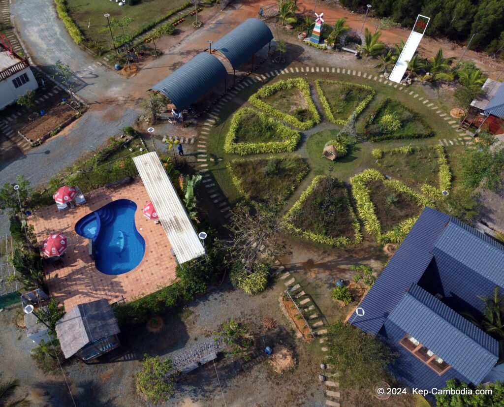 Sovan Kep View Resort in Kep, Cambodia.