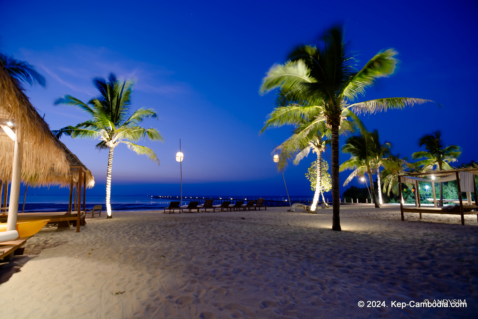 Samanea Resort in Kep, Cambodia.
