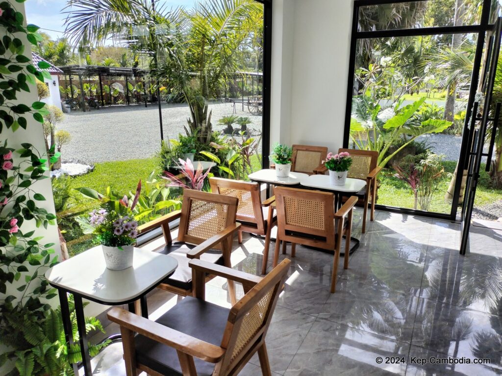 Sunset Resort in Kep, Cambodia.