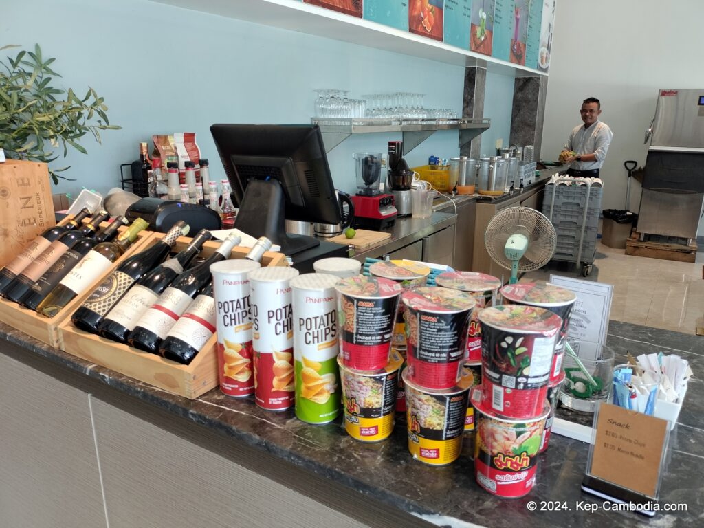 Vakara Hotel in Kep, Cambodia.