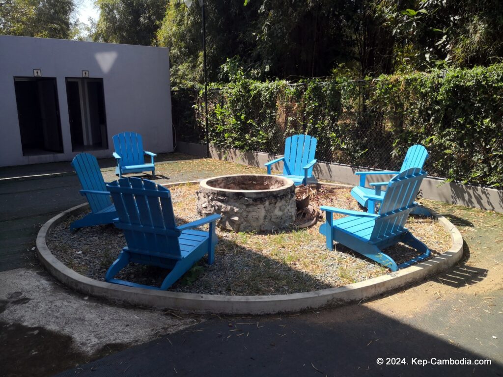 Adventure Dome in Kep, Cambodia.
