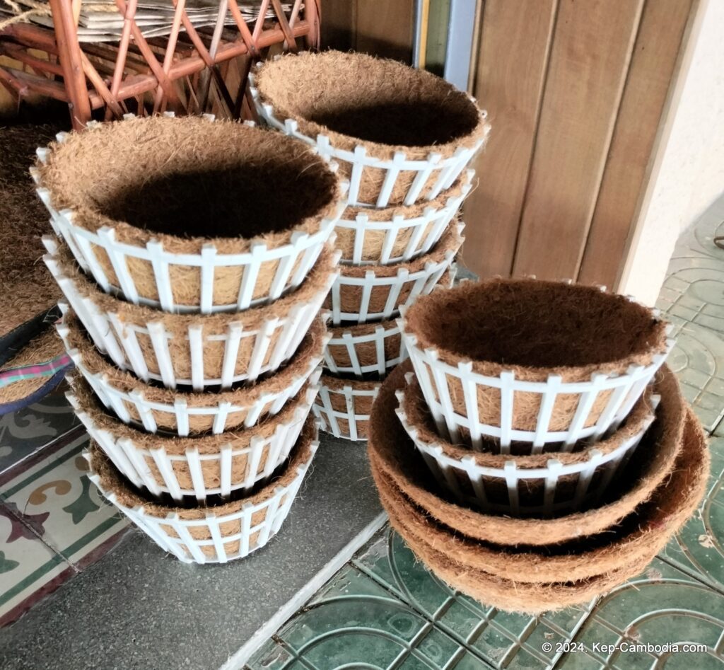 Phnom Vor Natural Paradise Resort in Kep, Cambodia and Kampot. Restaurant and Bamboo Train.