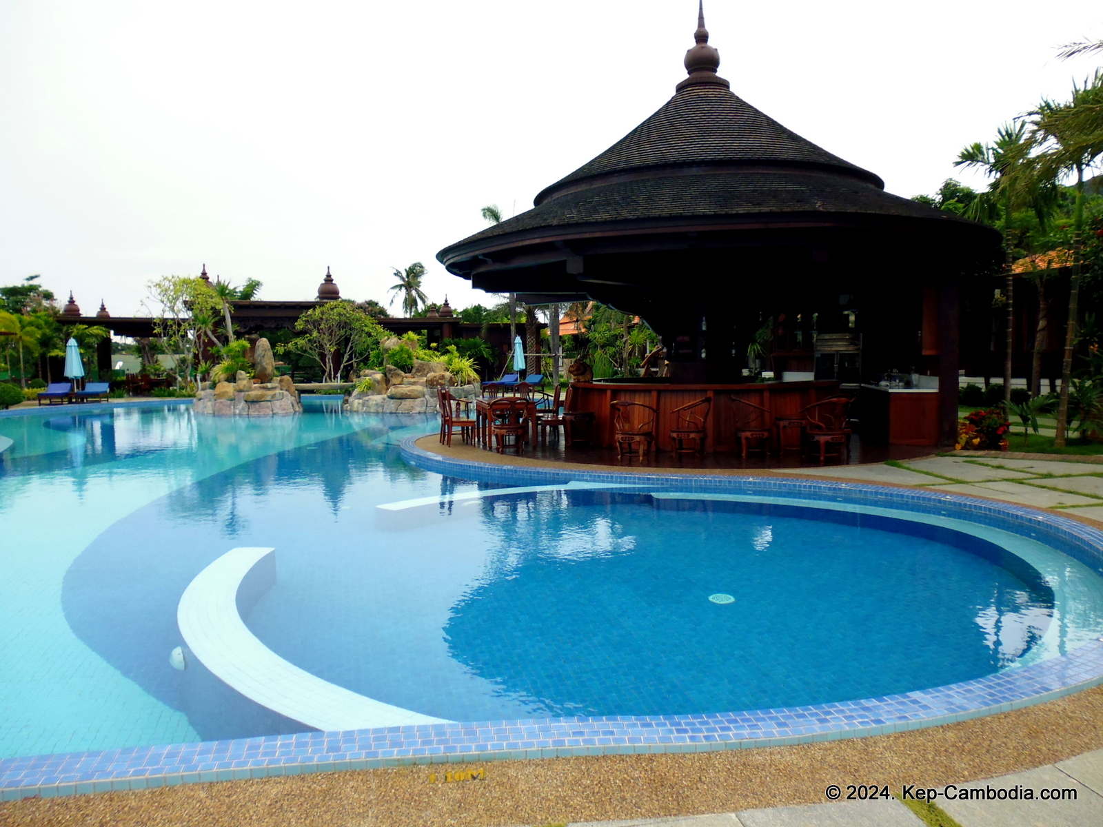 Try Palace Resort in Kep, Cambodia.