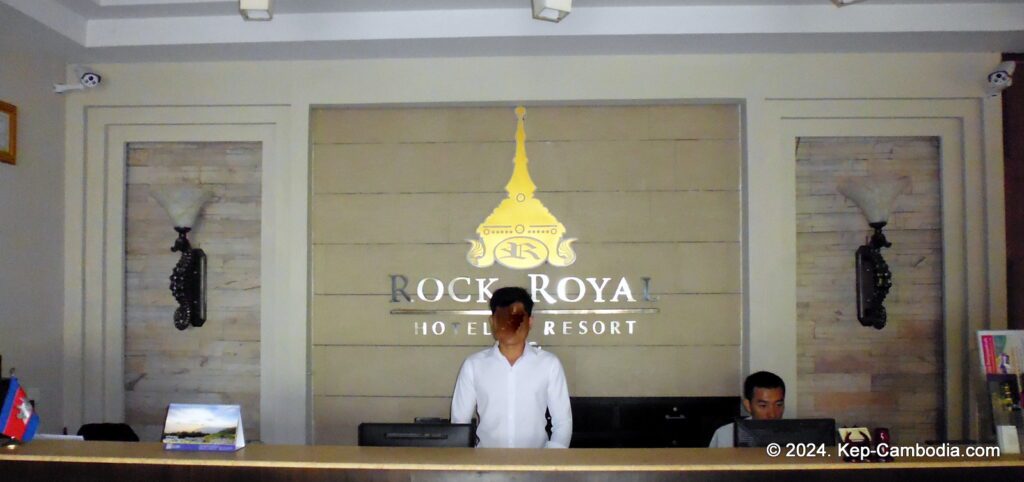 Rock Royal Hotel & Resort in Kep, Cambodia.