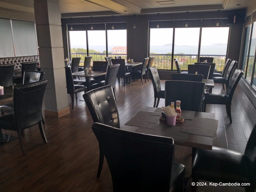 Kep Bay Hotel and Resort in Kep, Cambodia.