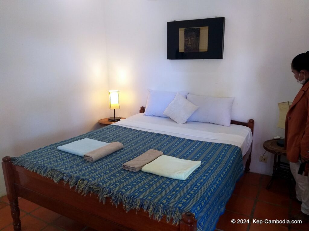 Kep Lodge Guesthouse & Restaurant in Kep, Cambodia.