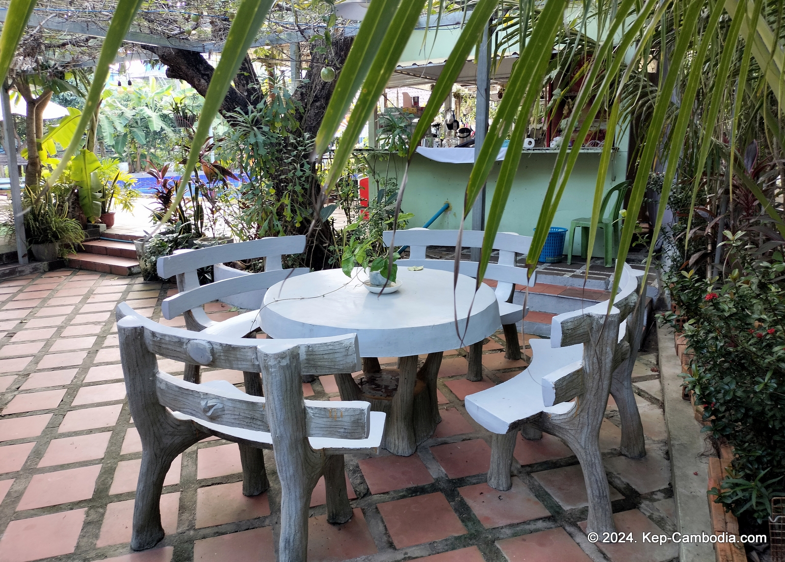 Sanssouci Kep Bugalows in Cambodia.