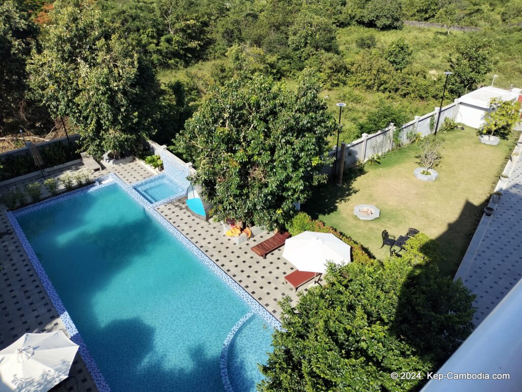 Kep Kiri Resort in Kep, Cambodia.