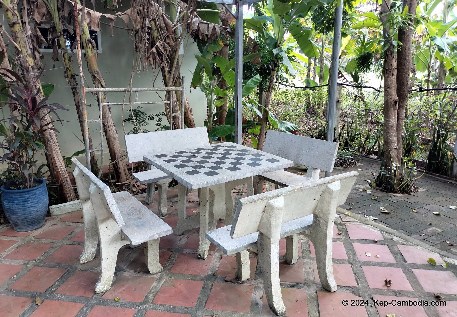 Sanssouci Kep Bugalows in Cambodia.