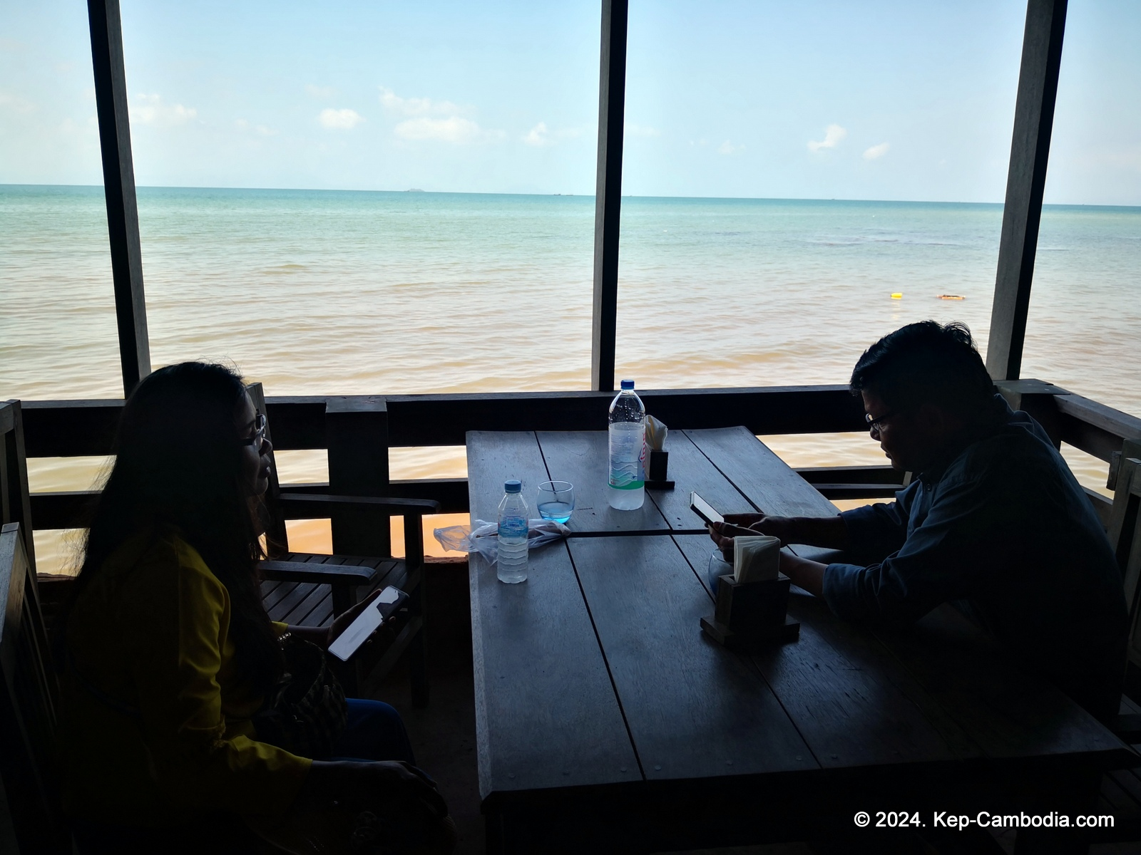 Kep Crab Market in Cambodia.