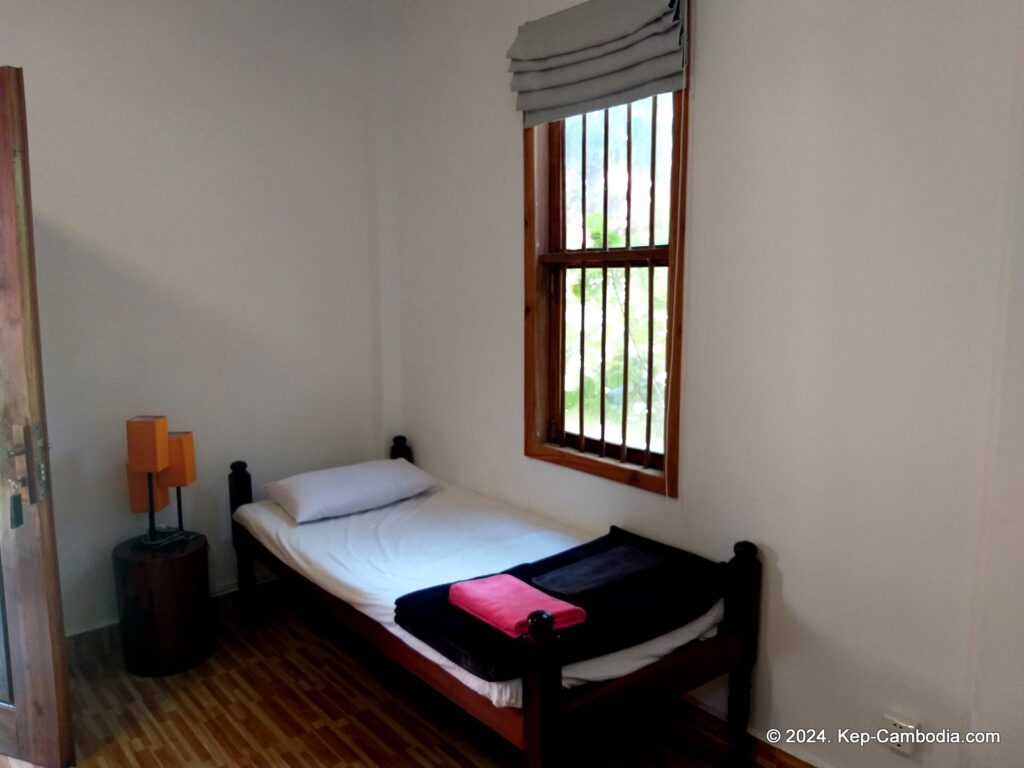 Kep Lodge Guesthouse & Restaurant in Kep, Cambodia.