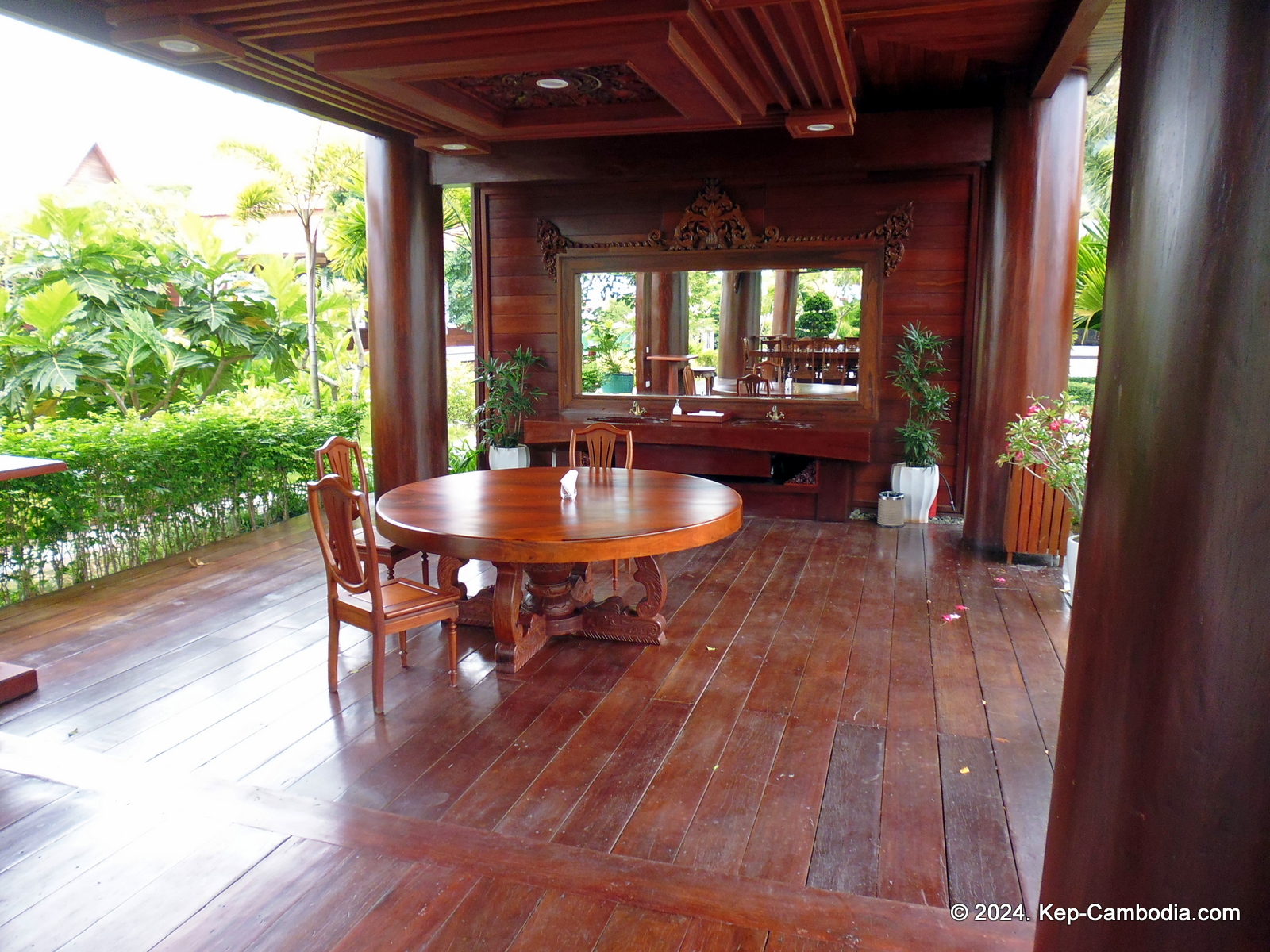 Try Palace Resort in Kep, Cambodia.