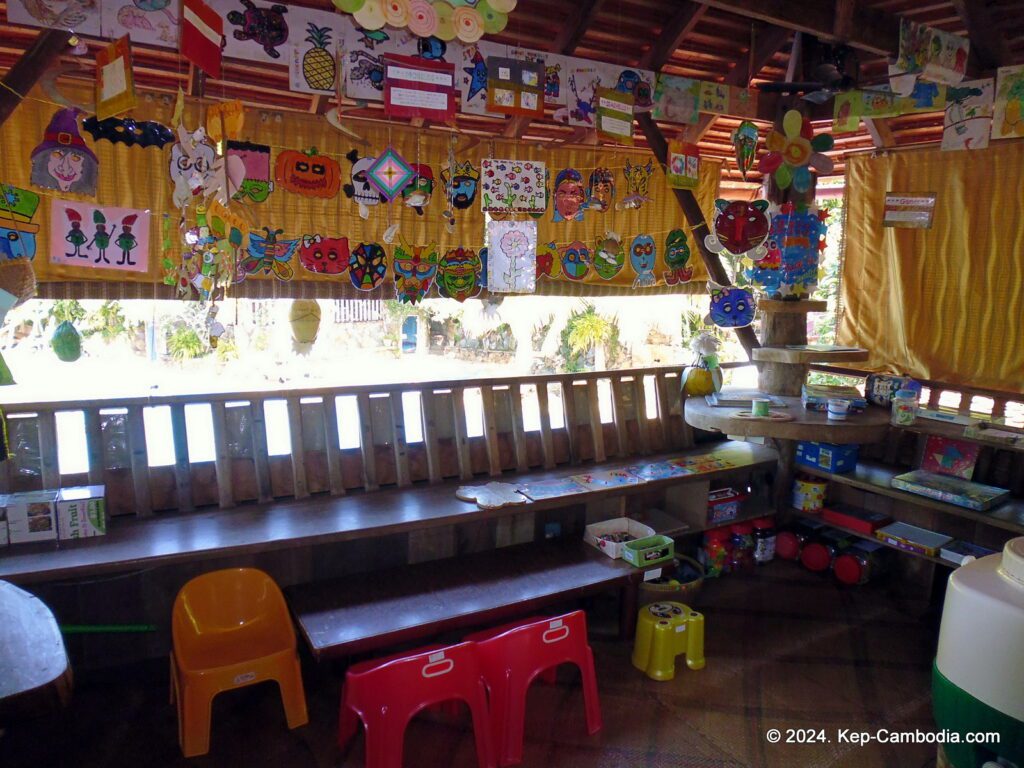 Veranda Natural Resort in Kep, Cambodia.
