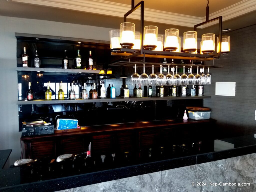 Kep Bay Hotel and Resort in Kep, Cambodia.