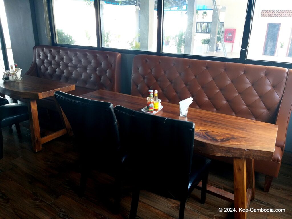 Kep Bay Hotel and Resort in Kep, Cambodia.