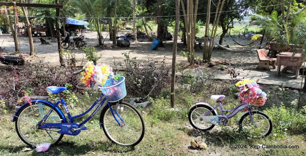 Kampong Trach Caves and Mountains in Kep, and Kampot, Cambodia.