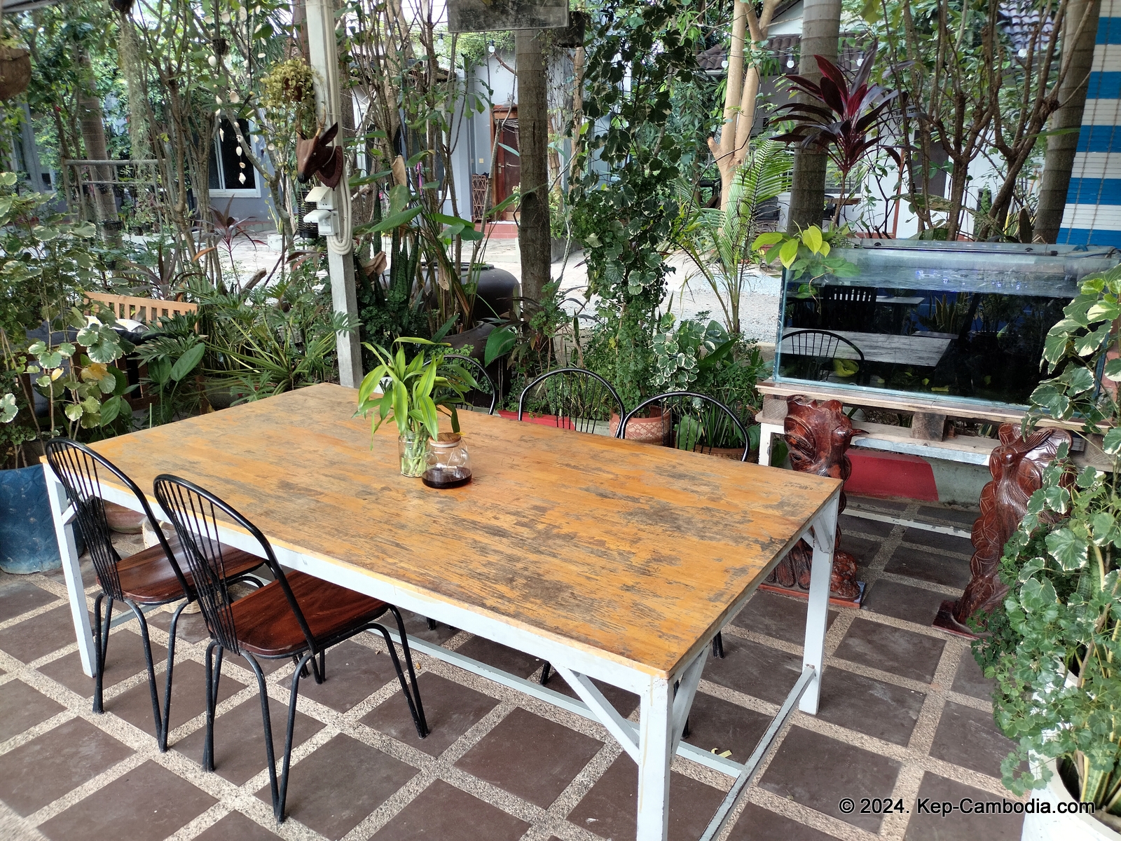 Sanssouci Kep Bugalows in Cambodia.