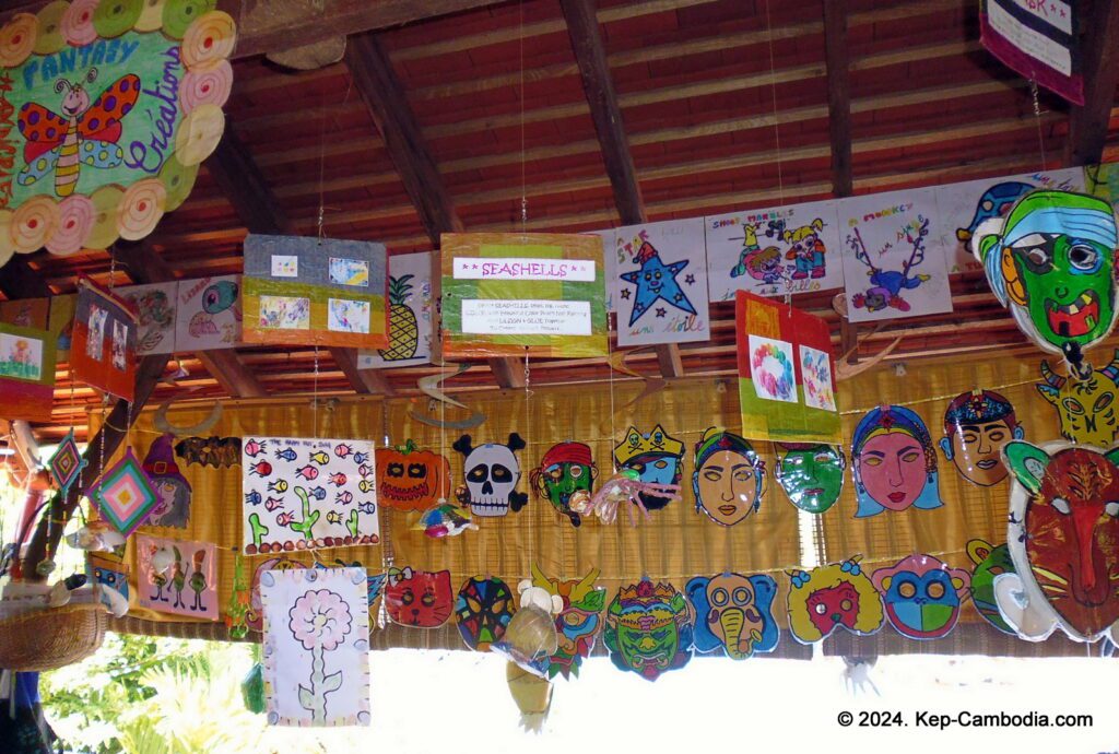 Veranda Natural Resort in Kep, Cambodia.