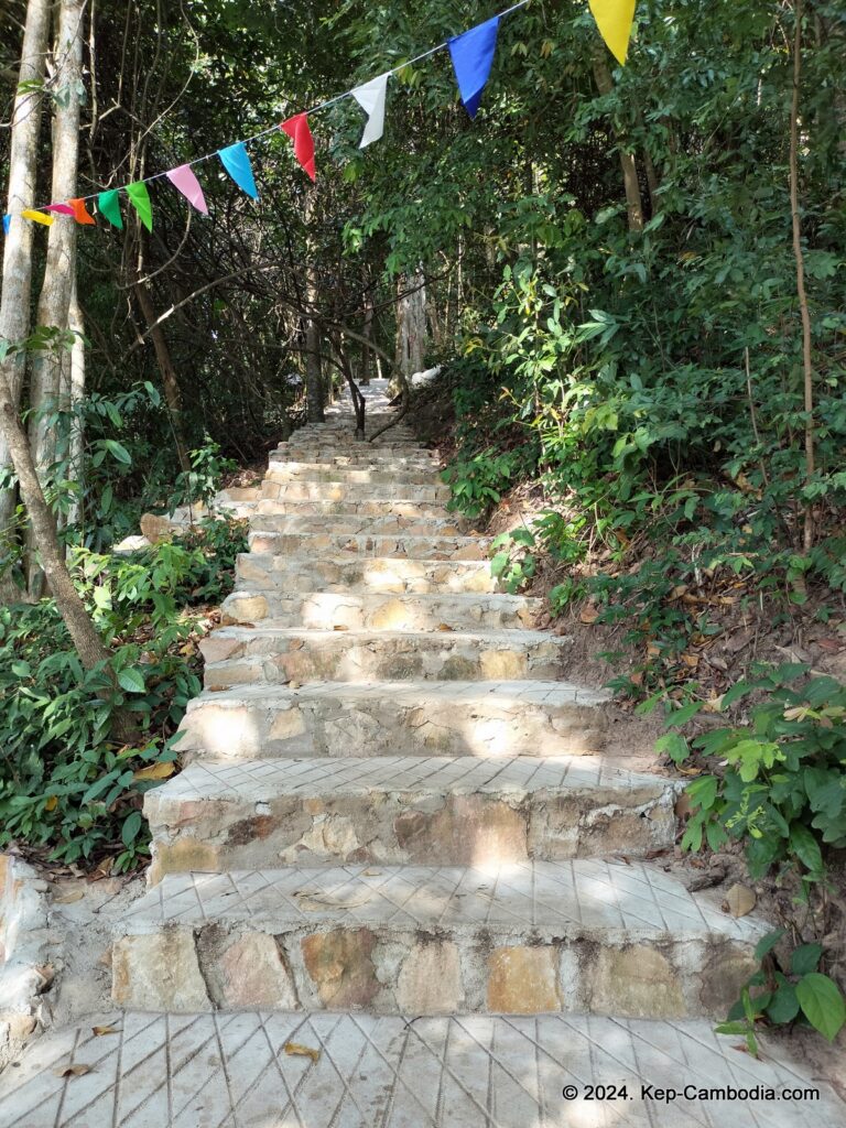 Zip Line Cafe in Kep, Cambodia.