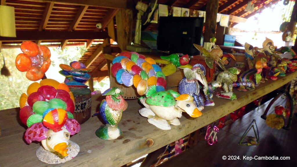 Veranda Natural Resort in Kep, Cambodia.