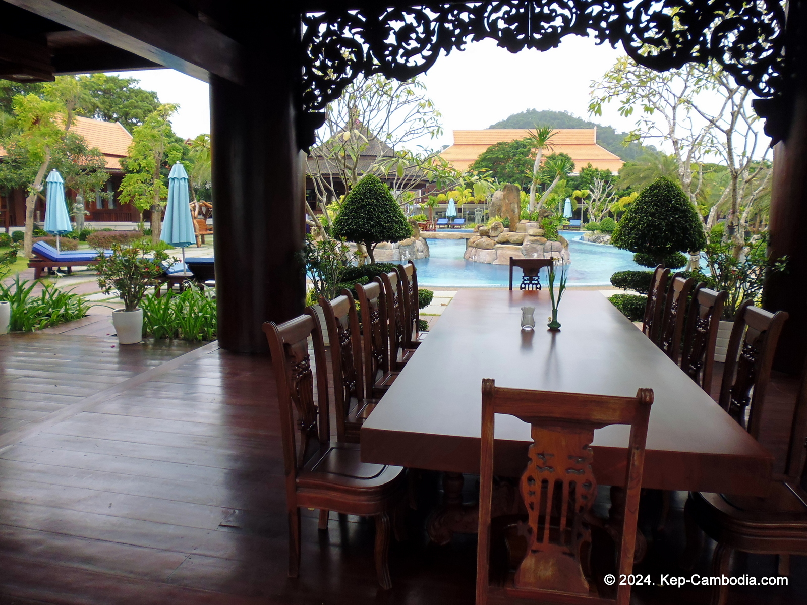 Try Palace Resort in Kep, Cambodia.