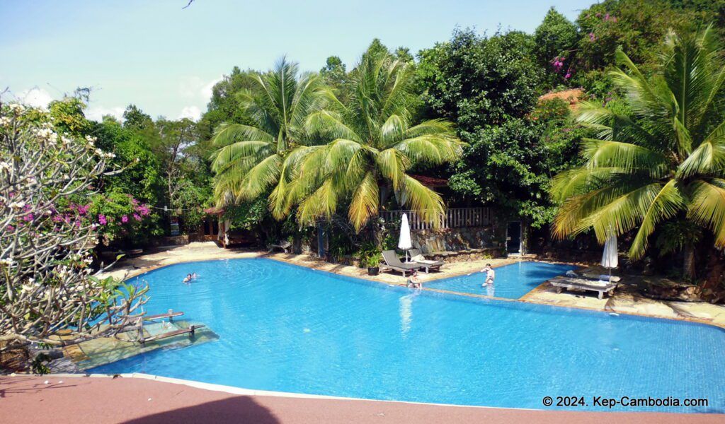 Veranda Natural Resort in Kep, Cambodia.