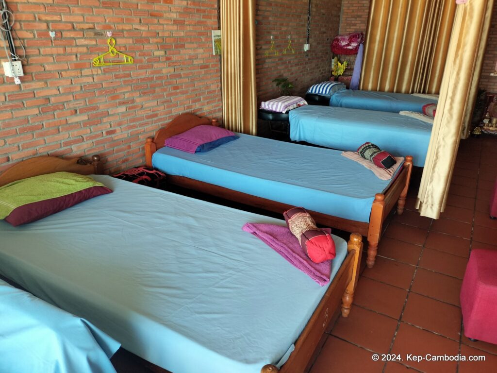 Lida Massage in Kep, Cambodia.