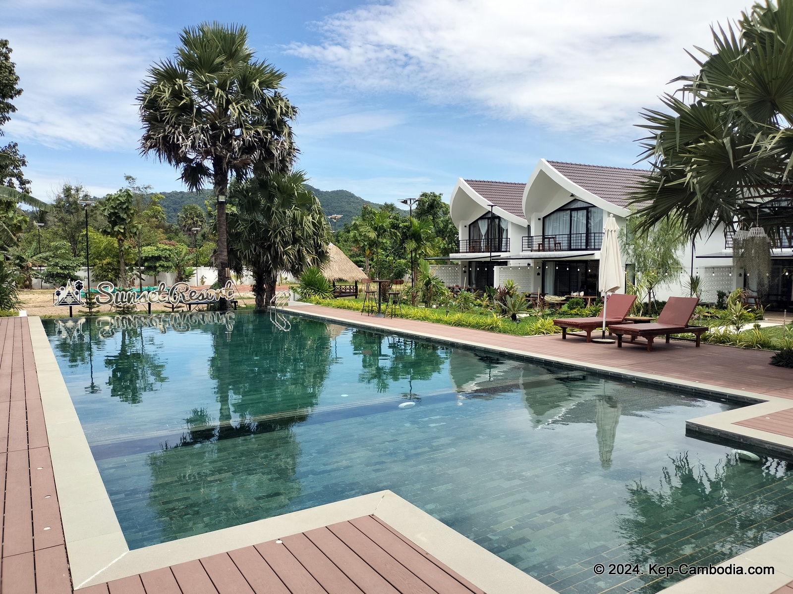 Sunset Resort in Kep, Cambodia.