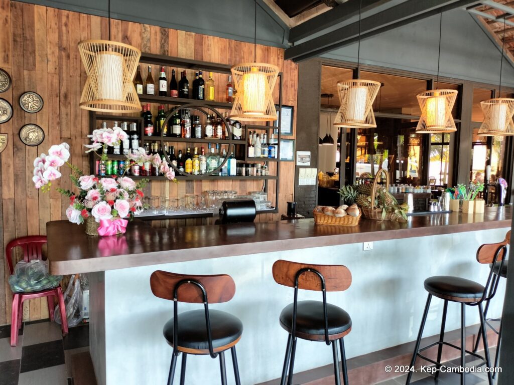 Deli's Restaurant in Kep, Cambodia