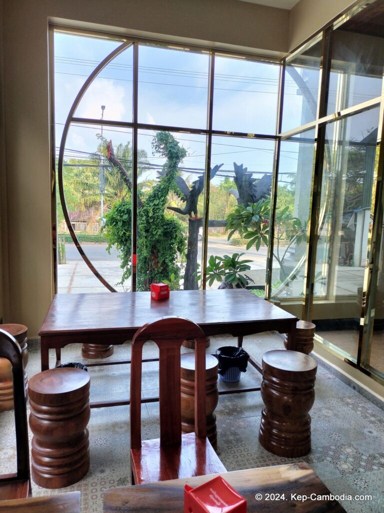 Kep Sea View Hotel in Cambodia.