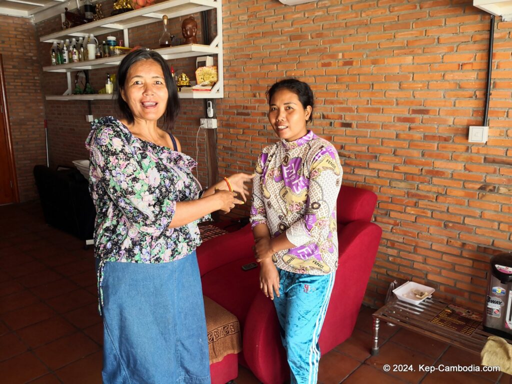 Lida Massage in Kep, Cambodia.