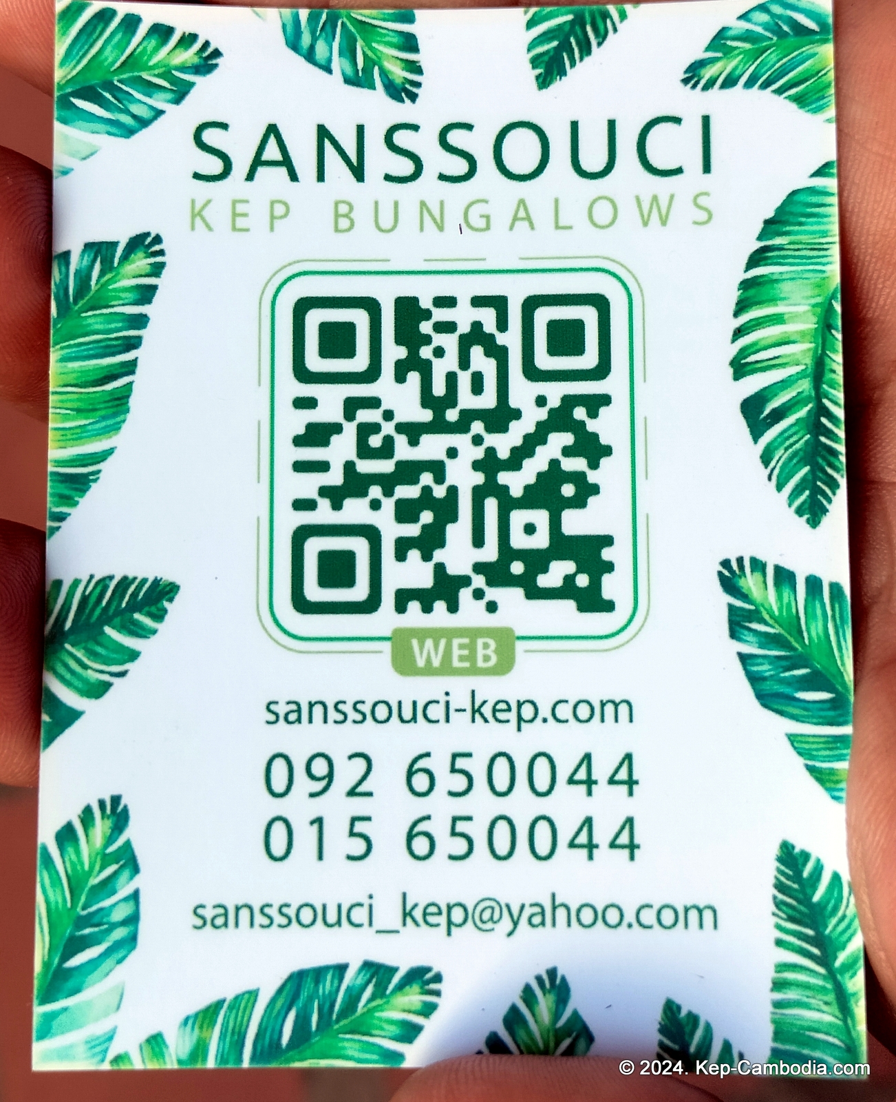 Sanssouci Kep Bugalows in Cambodia.