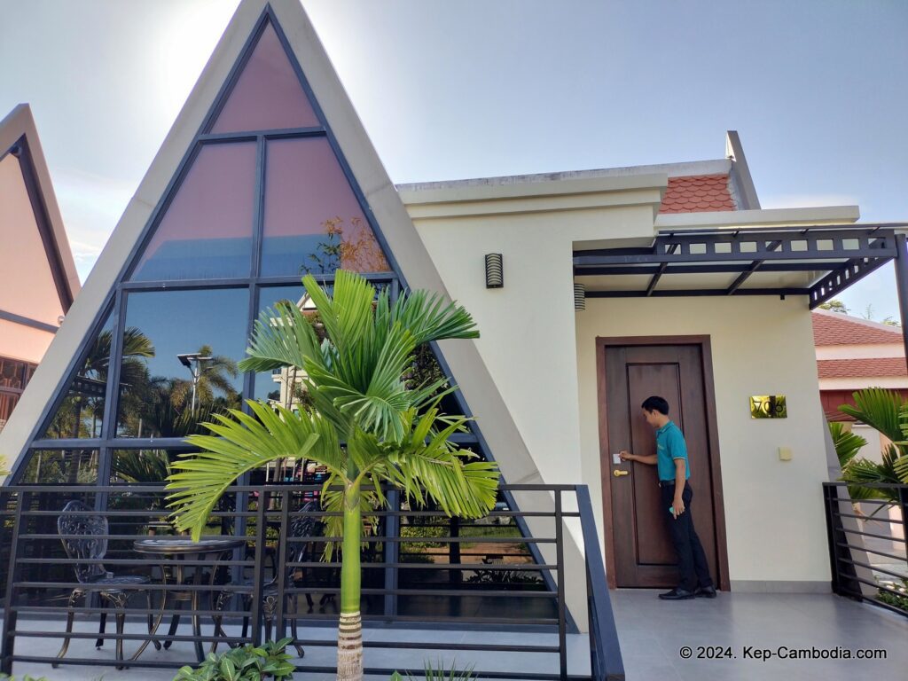Vakara Hotel in Kep, Cambodia.