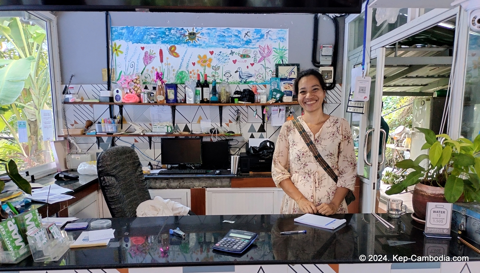 Sanssouci Kep Bugalows in Cambodia.