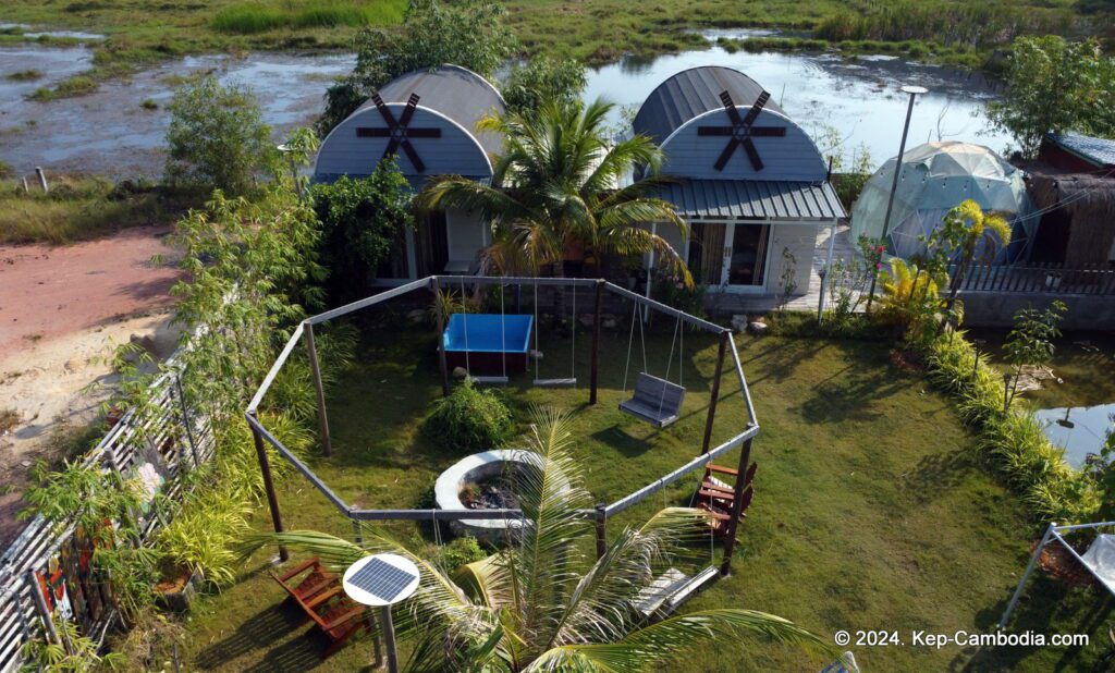Sovan Kep View Resort in Kep, Cambodia.
