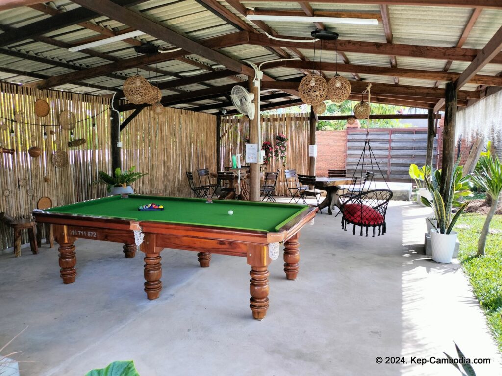 Sunset Resort in Kep, Cambodia.