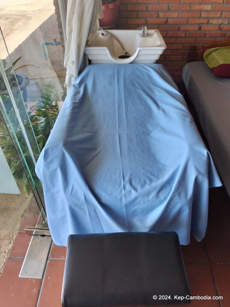 Lida Massage in Kep, Cambodia.
