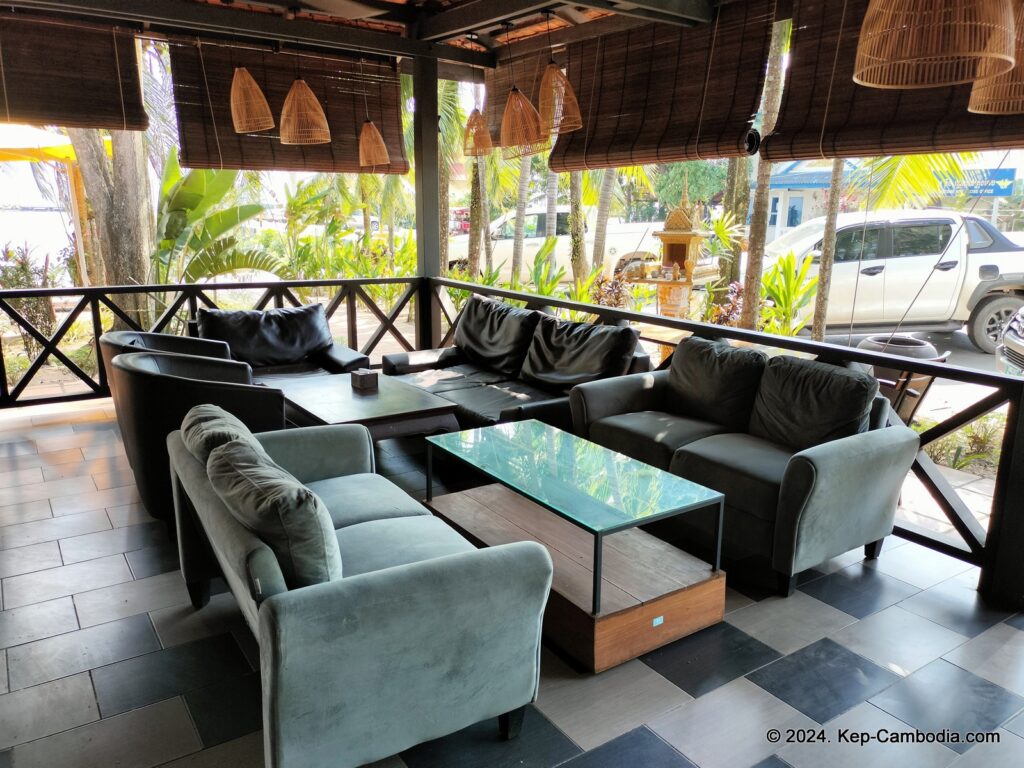 Deli's Restaurant in Kep, Cambodia