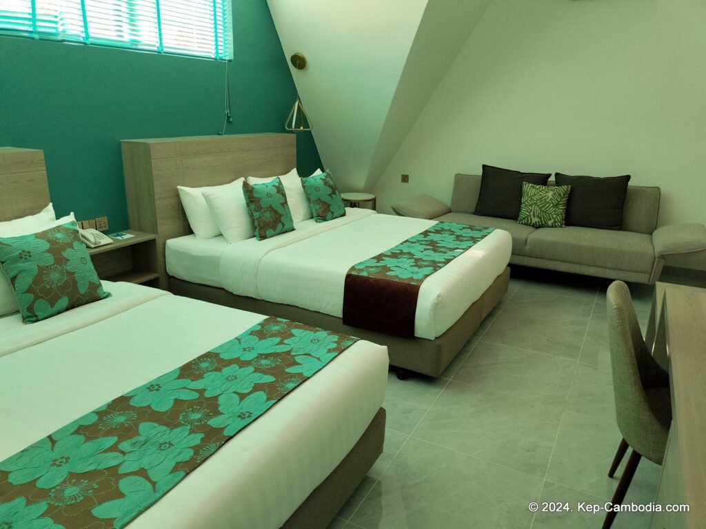 Vakara Hotel in Kep, Cambodia.