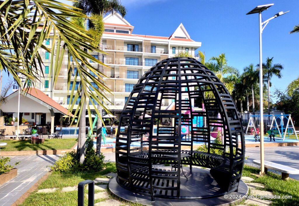 Vakara Hotel in Kep, Cambodia.