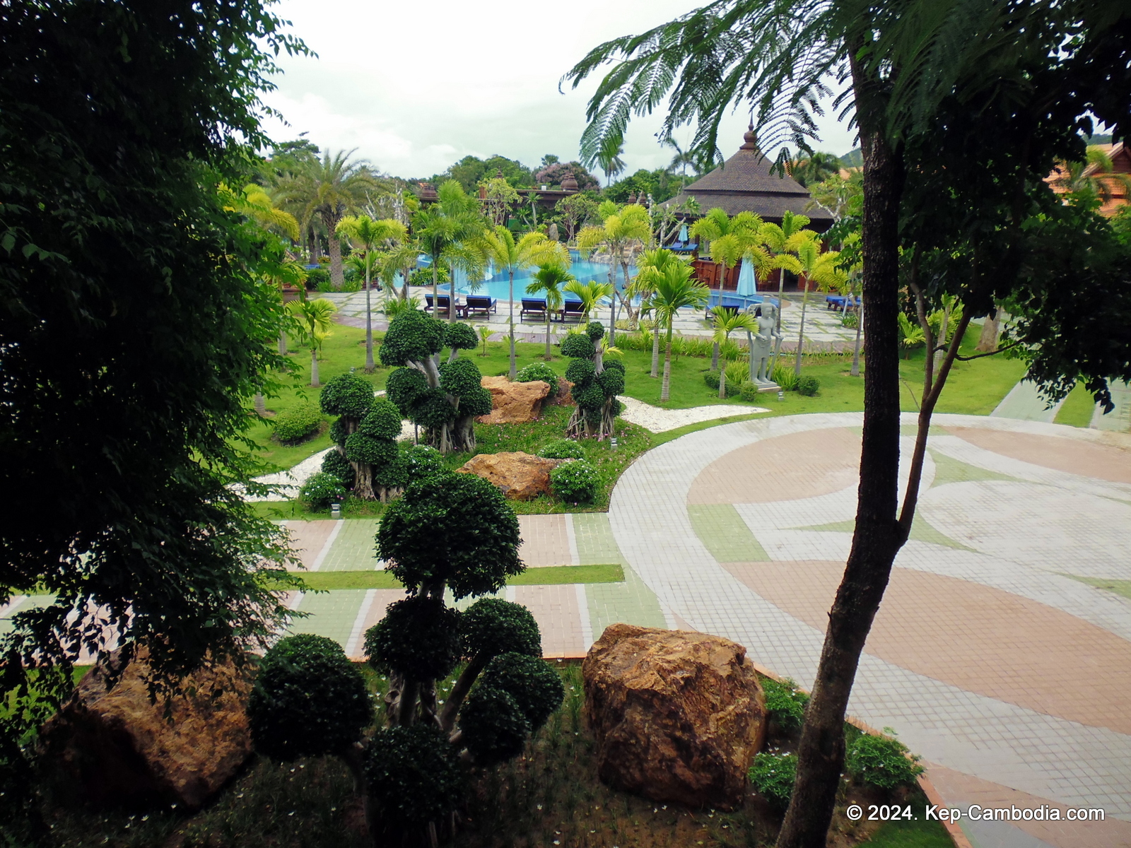 Try Palace Resort in Kep, Cambodia.