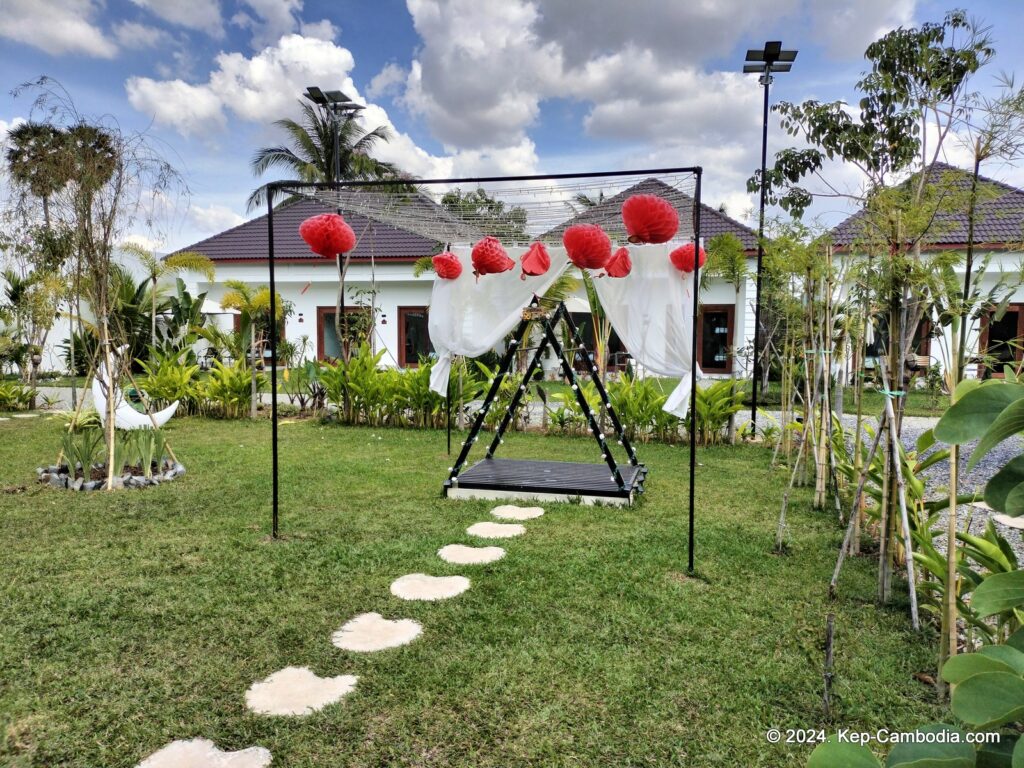 Sunset Resort in Kep, Cambodia.