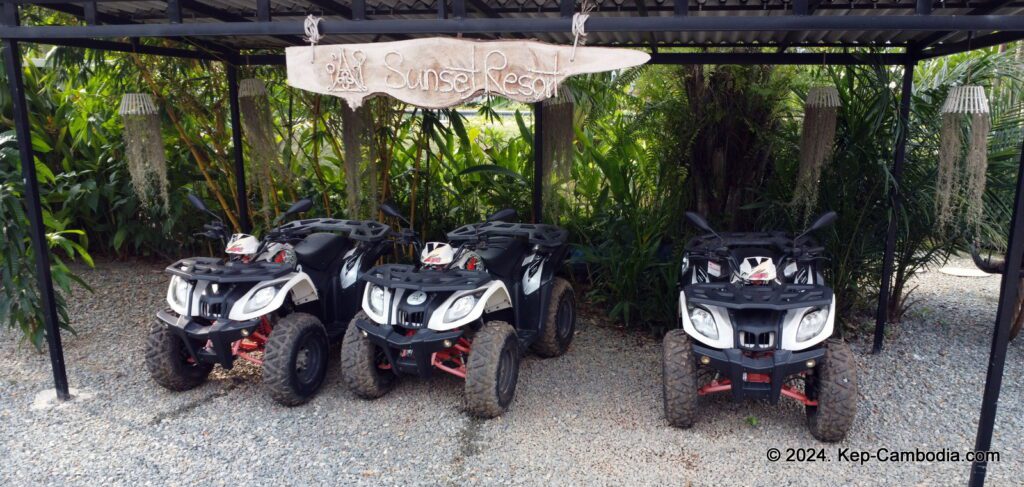 Sunset Resort in Kep, Cambodia.