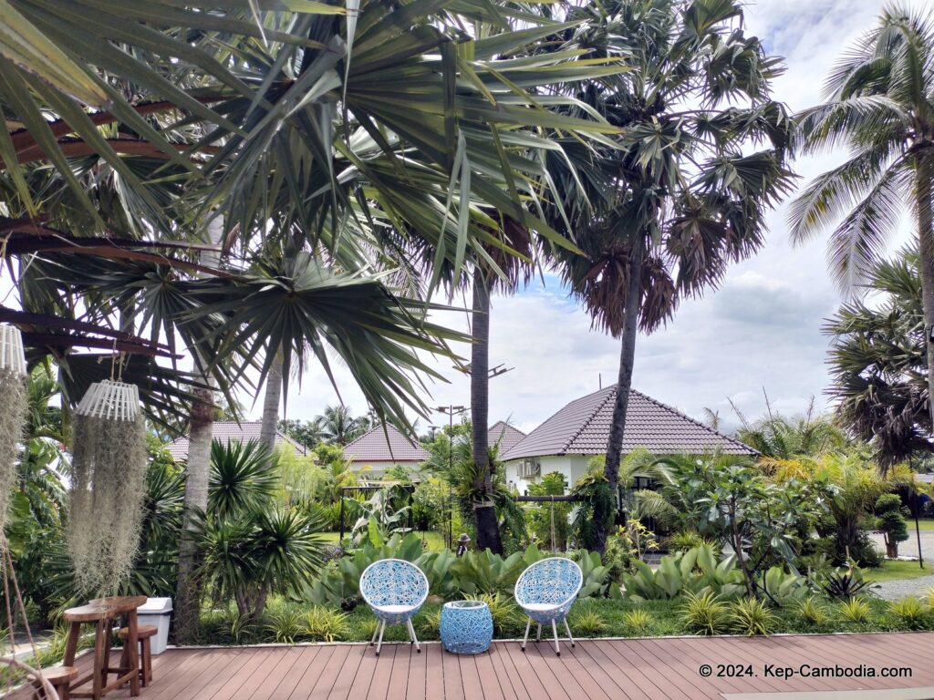 Sunset Resort in Kep, Cambodia.