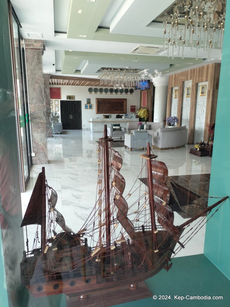 Vakara Hotel in Kep, Cambodia.