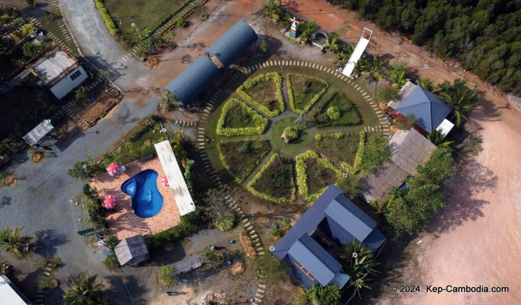 Sovan Kep View Resort in Kep, Cambodia.